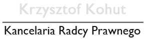 Radca Prawny Krzysztof Kohut